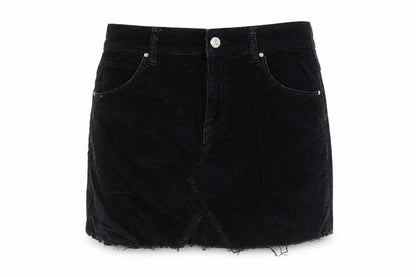 Womens UK Size 8 Topshop Mini Velvet Skirt