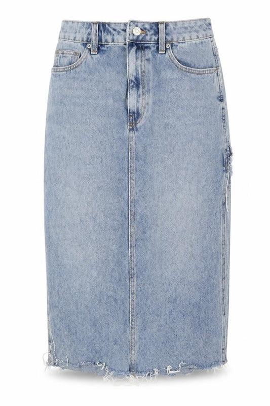 Womens UK Size 10 ASOS Straight & Pencil Denim Skirt