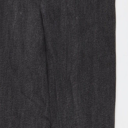 BDG Womens Grey Cotton Mom Jeans Size 26 in L32 in Regular Zip