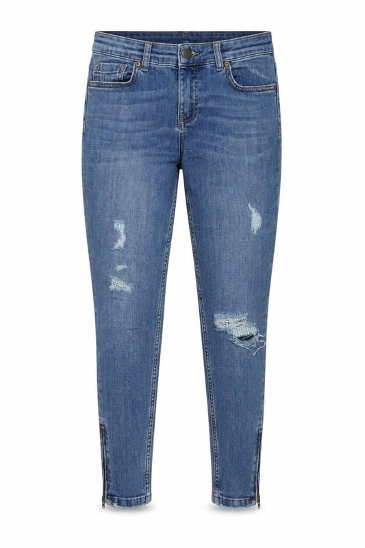 Womens UK Size 10 Oasis Regular Fit Skinny Blue Jeans