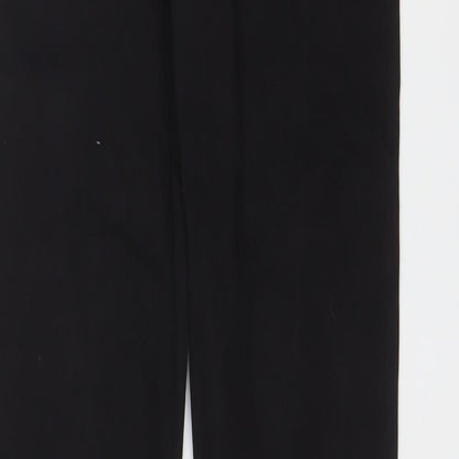 Denim & Co. Womens Black Cotton Skinny Jeans Size 14 L30 in Regular Zip