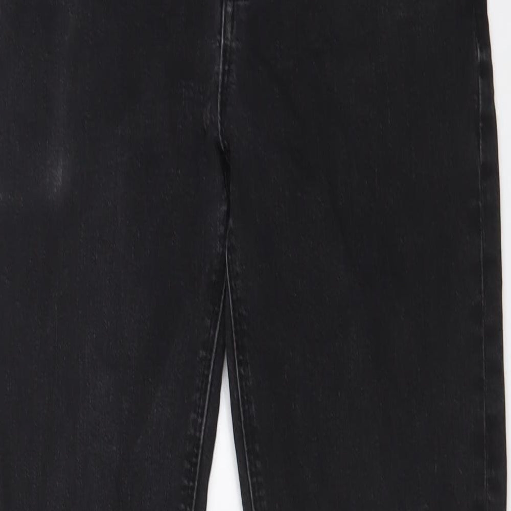 ASOS Mens Black Cotton Skinny Jeans Size 32 in L32 in Regular Zip