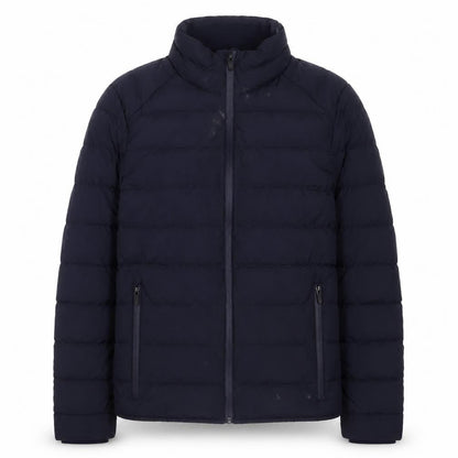 Mens UK Size S Zara Blue Quilted Coat