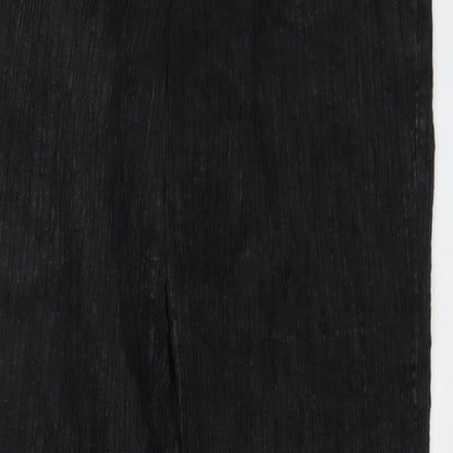 Nico Mens Grey Cotton Trousers Size 28 in L30 in Regular Zip