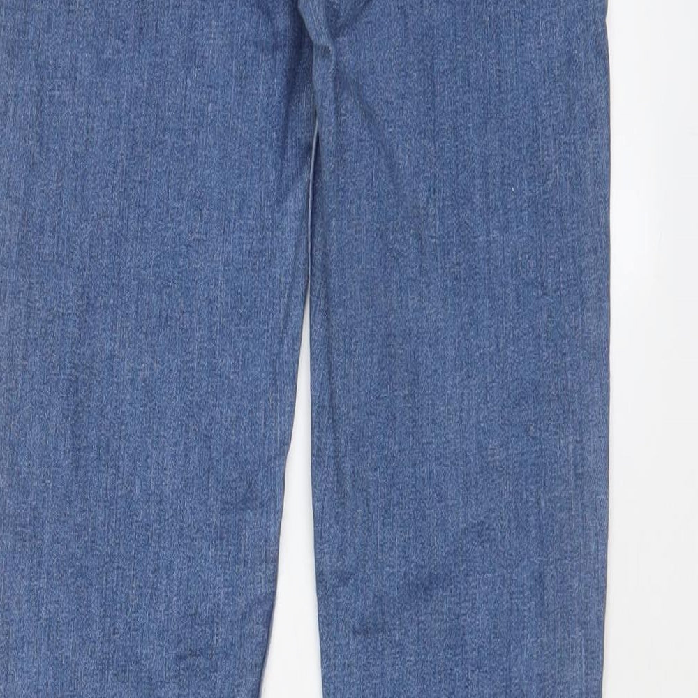 Miss Poem Womens Blue Cotton Skinny Jeans Size 24 in L26 in Regular Zip