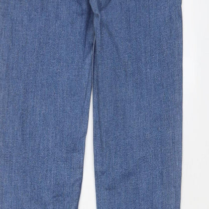 Miss Poem Womens Blue Cotton Skinny Jeans Size 24 in L26 in Regular Zip
