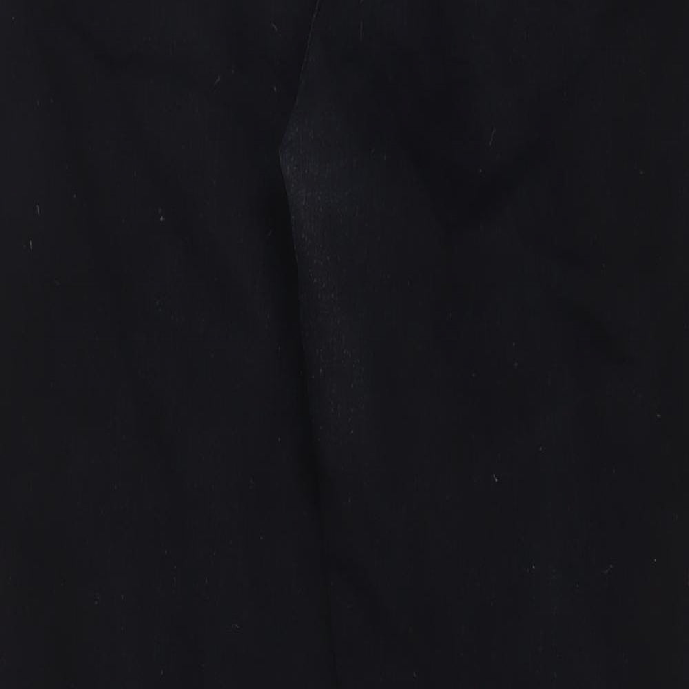 Month Star Womens Blue Cotton Straight Jeans Size 35 in L30 in Regular Zip
