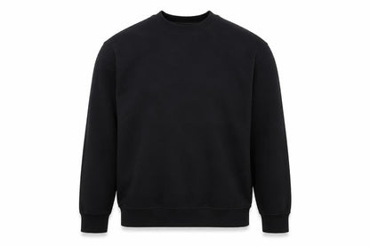 Mens UK Size S Boohoo Black Pullover Sweatshirt