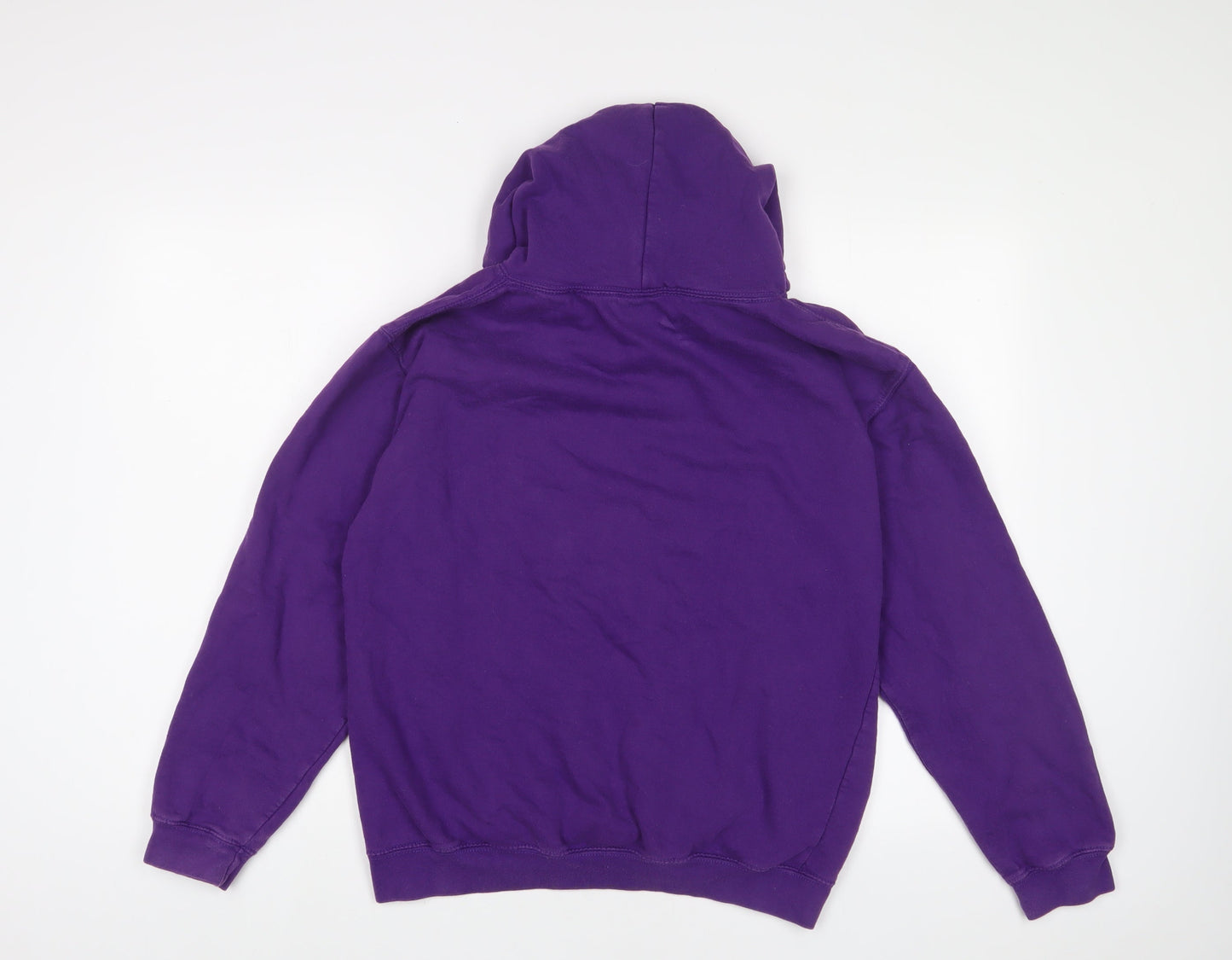 Gangnam Style Womens Purple Cotton Pullover Hoodie Size M Pullover