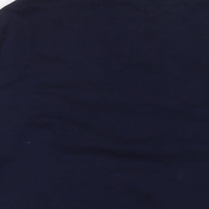 Brand and care label for Red Herring women’s blue cotton pullover sweatshirt, size UK 12, pullover - tokyo