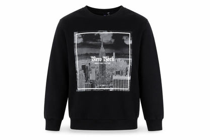 Mens UK Size M H&M Black Pullover Sweatshirt