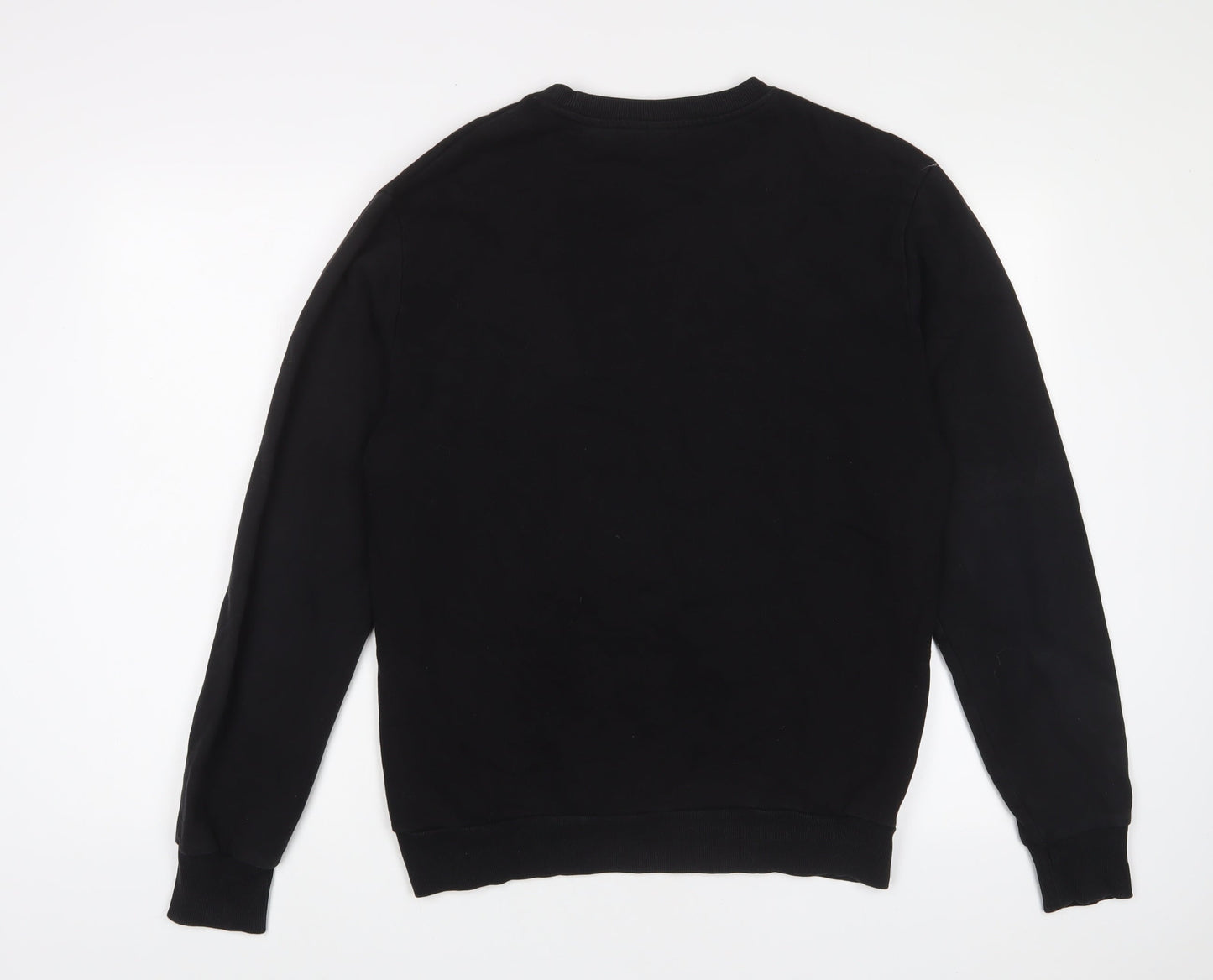 Mens UK Size M H&M Black Pullover Sweatshirt
