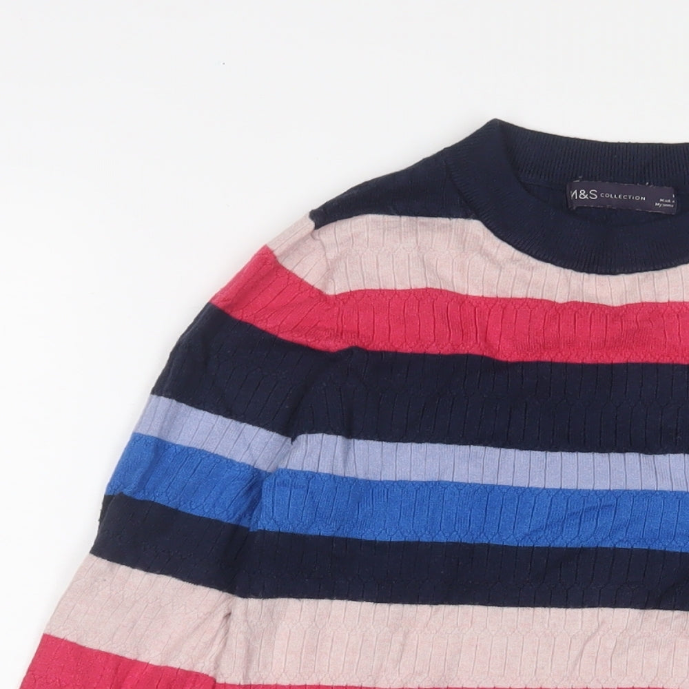 Womens UK Size 10 Marks and Spencer Multicoloured Pullover Jumper