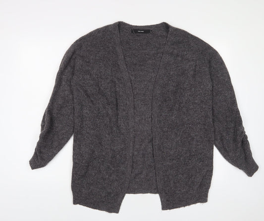 Womens UK Size XS VERO MODA Grey Cardigan Jumper