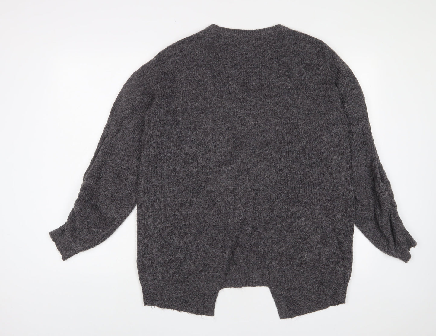 Womens UK Size XS VERO MODA Grey Cardigan Jumper