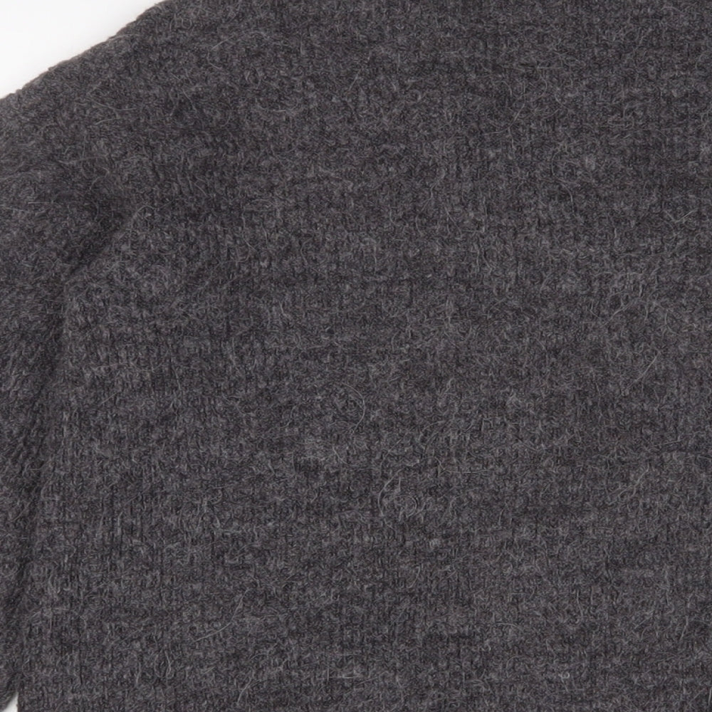 Womens UK Size XS VERO MODA Grey Cardigan Jumper
