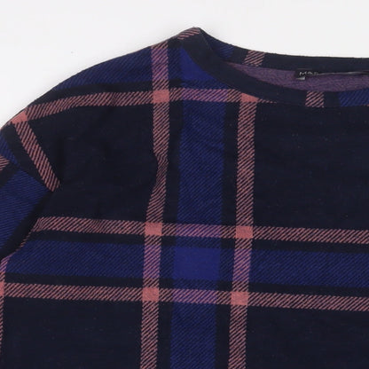 Womens UK Size 10 Marks and Spencer Blue Pullover Sweatshirt