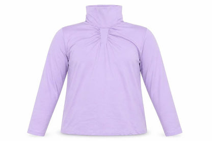 Womens UK Size 14 Green Lamb Purple Basic T-Shirt