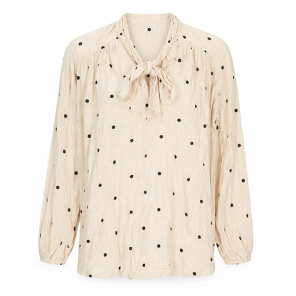 Womens UK Size 14 NEXT Beige Basic Blouse
