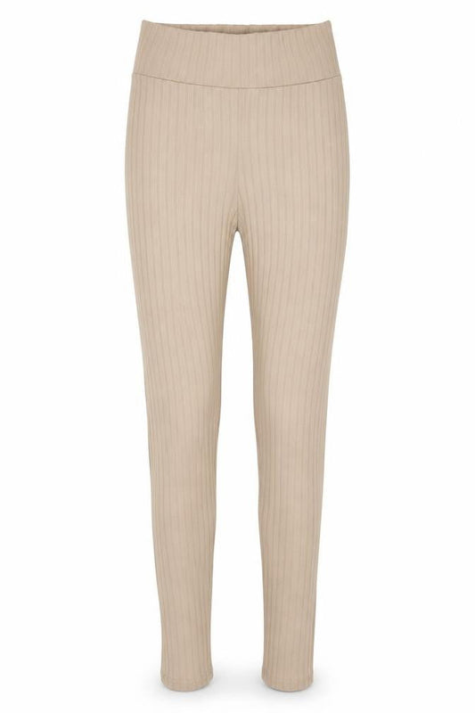 Womens UK Size 8 PRETTYLITTLETHING Regular Fit Pedal Pusher Beige Trousers