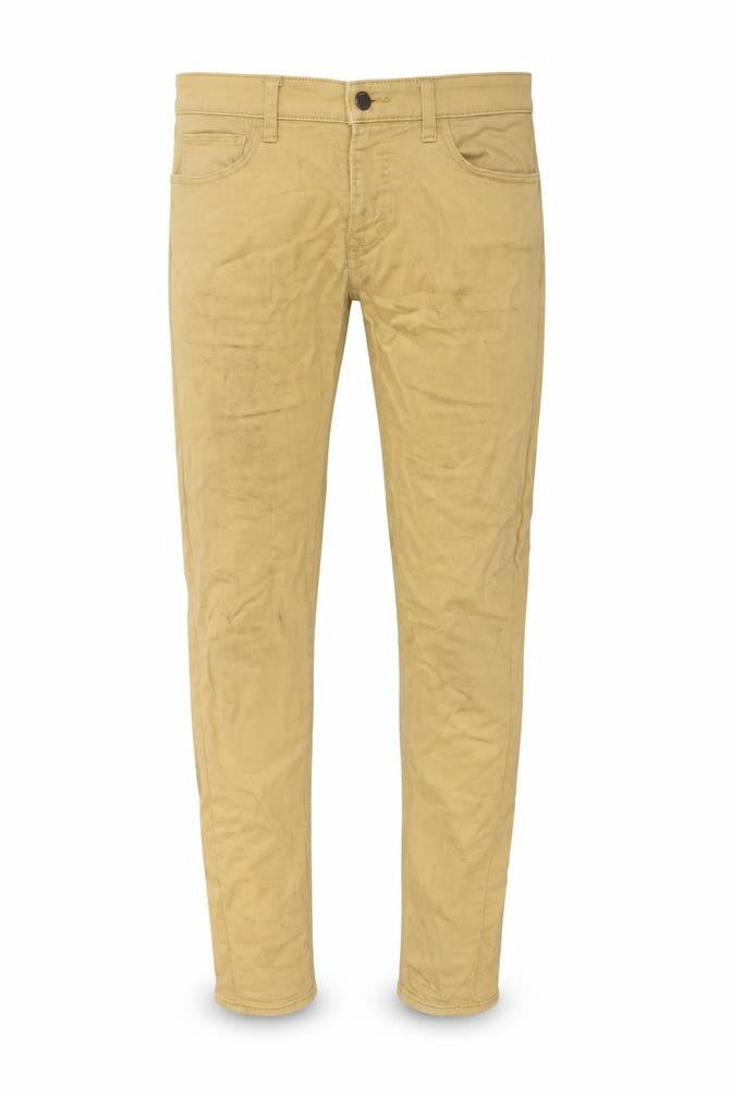 Mens UK Size 30 in Uniqlo Regular Fit Skinny Beige Jeans