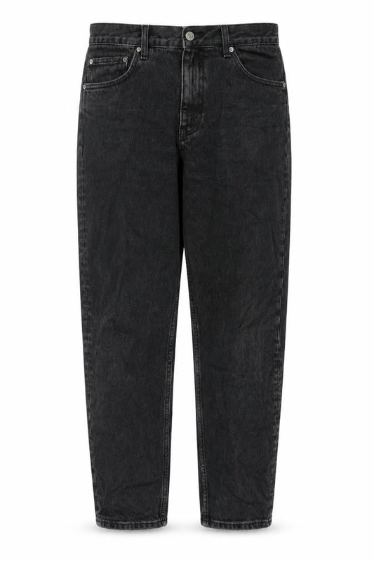 Womens UK Size 31 in Weekday Regular Fit Mom Black Jeans