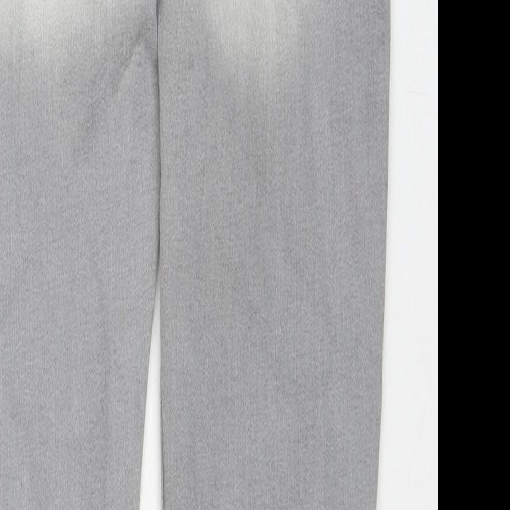 Denim & Co. Mens Grey Cotton Skinny Jeans Size 28 in L32 in Regular Zip