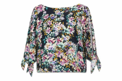 Womens UK Size 10 H&M Black Basic Blouse