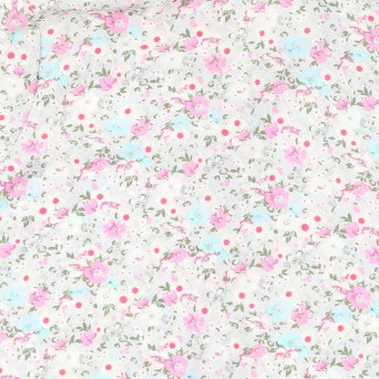 Nougat Womens Multicoloured Floral Polyester Basic Blouse Size XL Collared