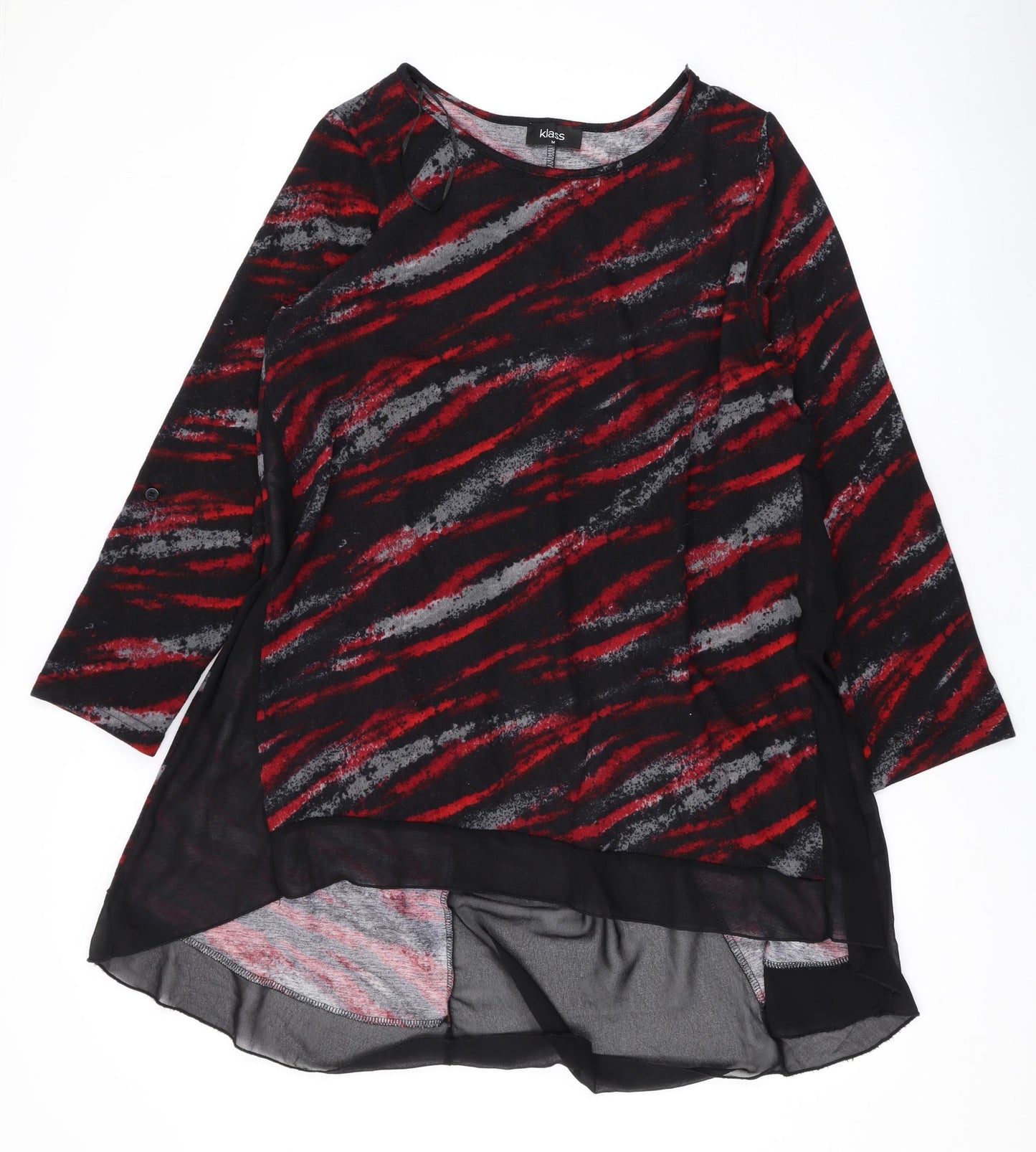 Womens UK Size M Klass Red Pullover Jumper