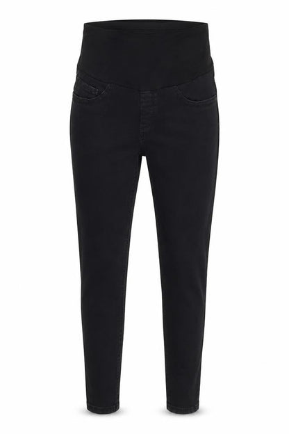 Boohoo Womens Black Cotton Skinny Jeans Size 10 L32 in Regular