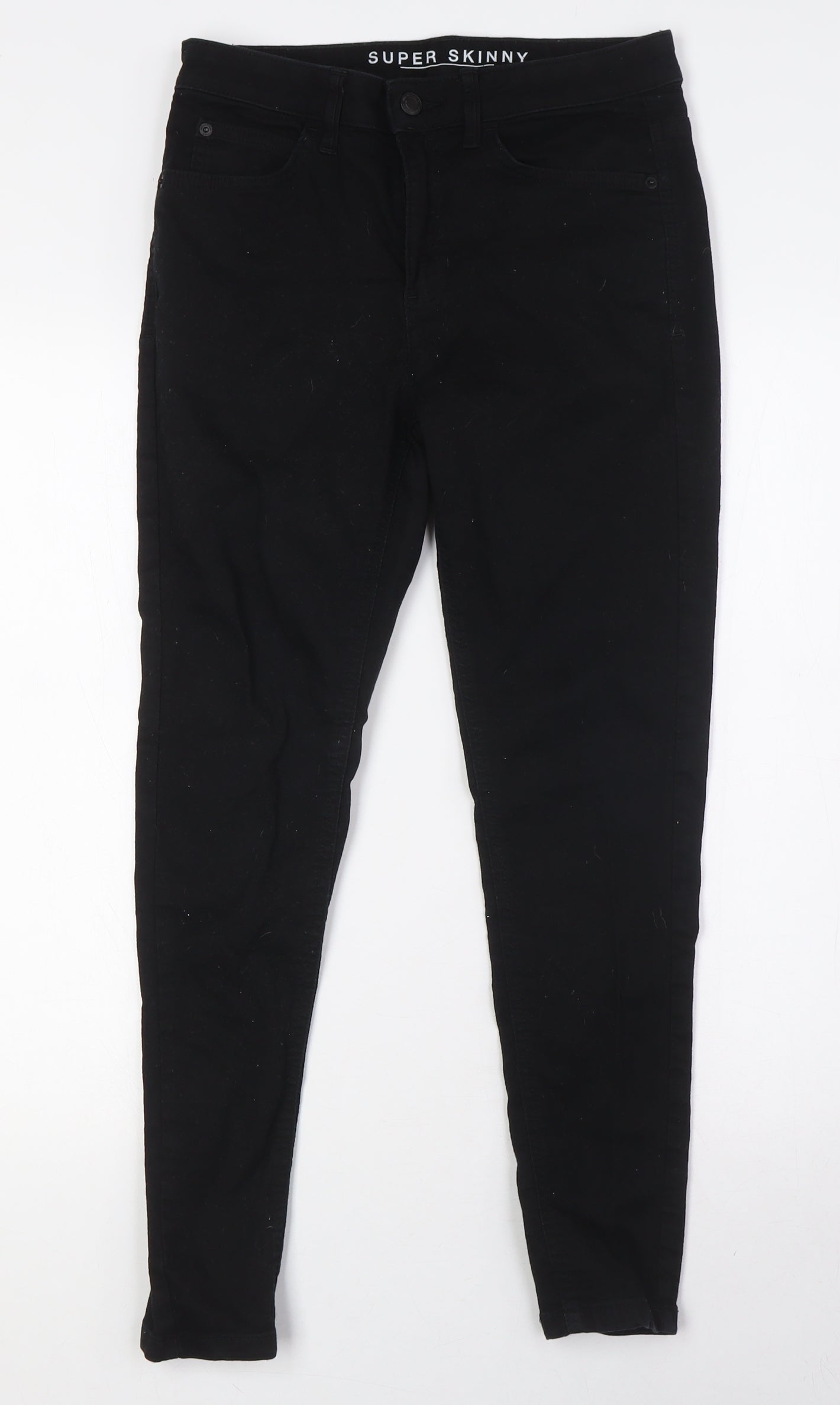 Womens UK Size 10 Marks and Spencer Regular Fit Skinny Black Jeans