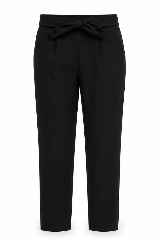 Womens UK Size 10 M&Co Regular Fit  Black Trousers