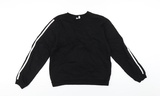 Womens UK Size 10 ASOS Black Pullover Sweatshirt