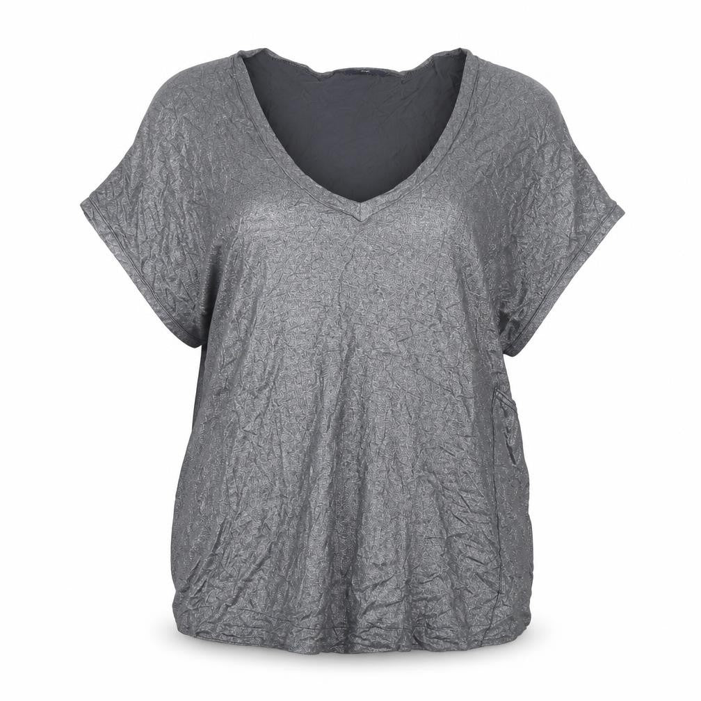 Womens UK Size XL Gap Silver Basic T-Shirt