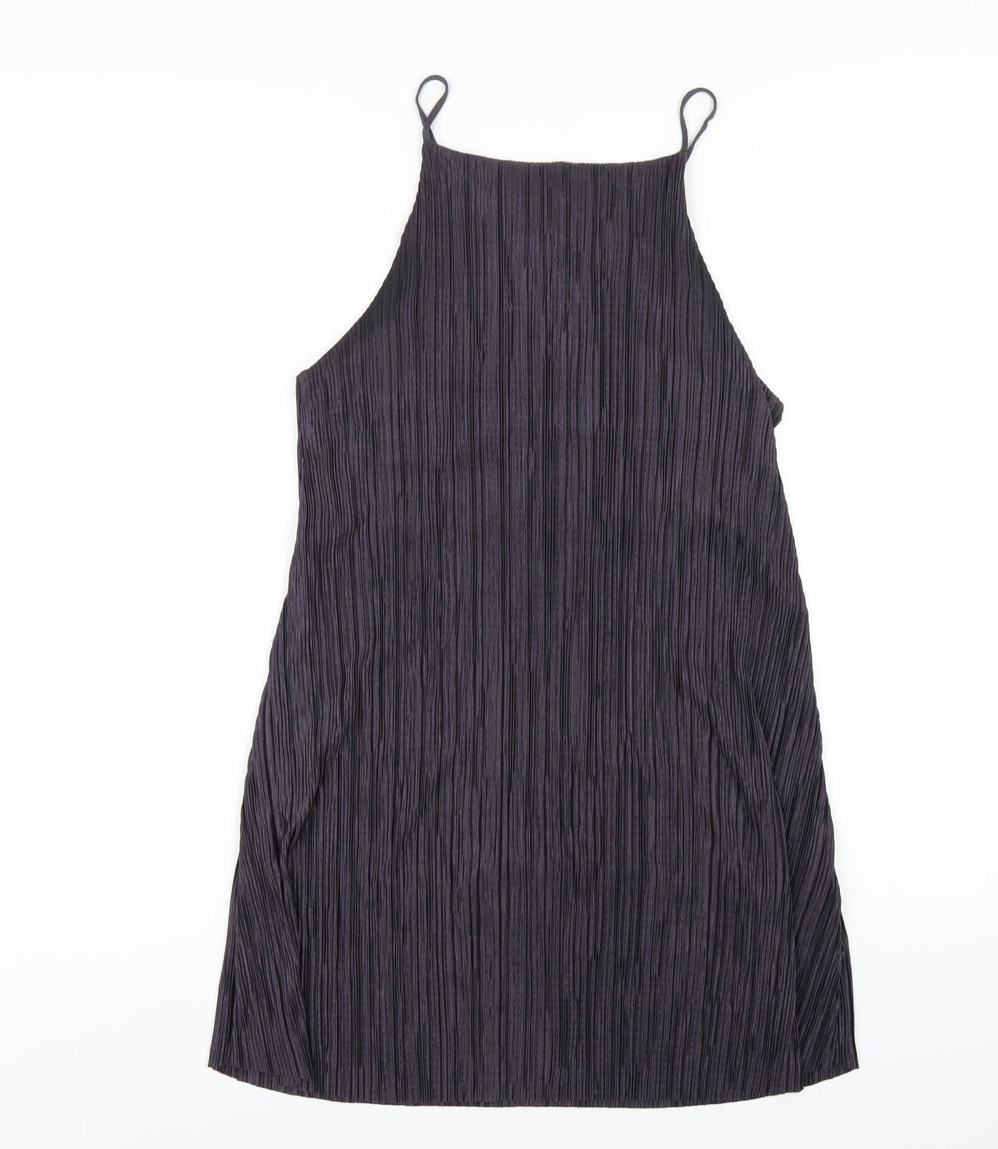 Pins & Needles Womens Purple Polyester A-Line Size M Square Neck Pullover
