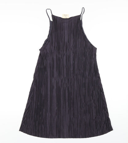 Pins & Needles Womens Purple Polyester A-Line Size M Square Neck Pullover