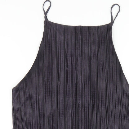 Pins & Needles Womens Purple Polyester A-Line Size M Square Neck Pullover