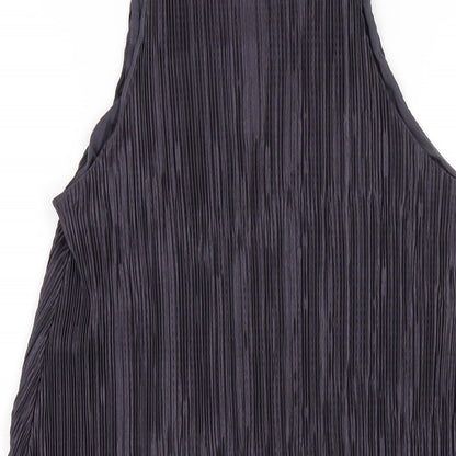 Pins & Needles Womens Purple Polyester A-Line Size M Square Neck Pullover