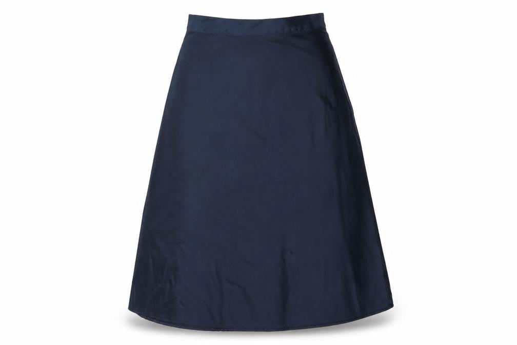 Womens UK Size 8 H&M A-Line Satin Skirt