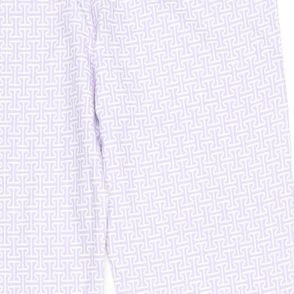 Womens UK Size 16 Boohoo Regular Fit  Purple Trousers