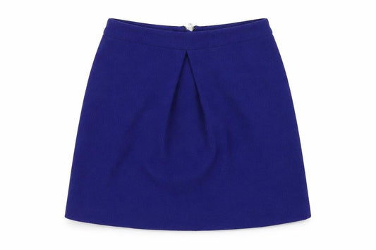 New Look Girls Blue Polyester A-Line Skirt Size 12-13 Years Regular Zip