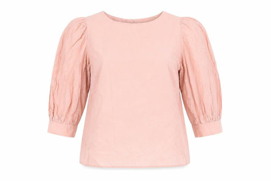 Womens UK Size 8 VILA Pink Basic T-Shirt