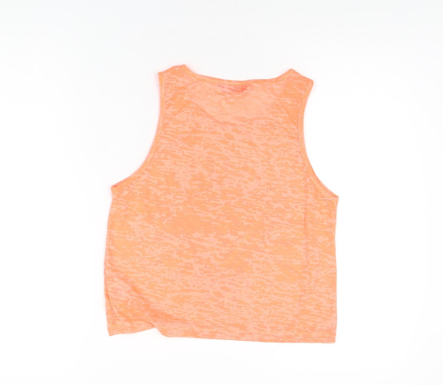 Womens UK Size 10 Internacionale Pink Basic T-Shirt