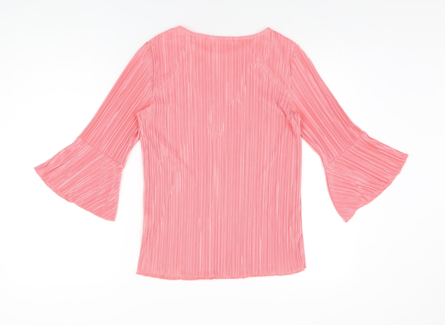 Womens UK Size 12 Dorothy Perkins Pink Basic T-Shirt