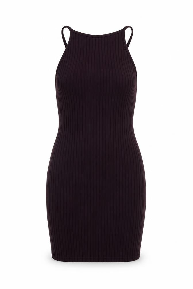 Missguided Womens Purple Polyester Bodycon Size 4 Square Neck Tie