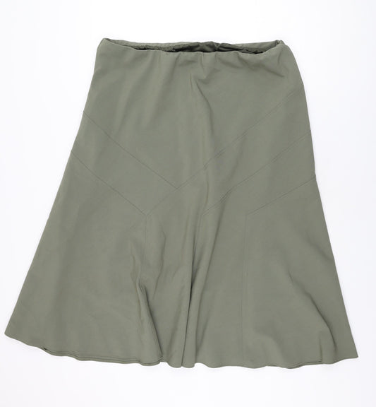 Kaleidoscope Womens Green Polyester Swing Skirt Size 20