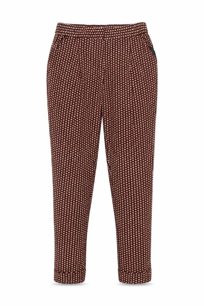 Womens UK Size 6 NEXT Regular Fit  Brown Trousers