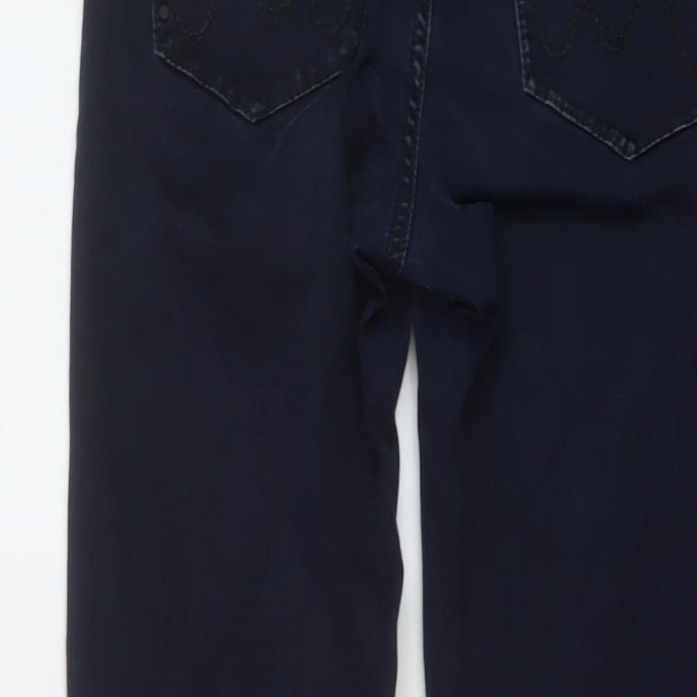 Marccain Mens Blue Cotton Skinny Jeans Size 30 in L30 in Regular Button