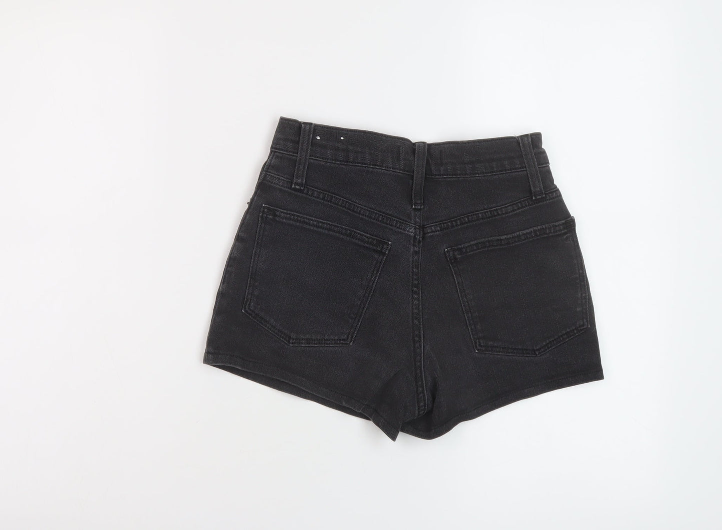 Madewell Womens Green Cotton Hot Pants Shorts Size 23 in L3 in Regular Button